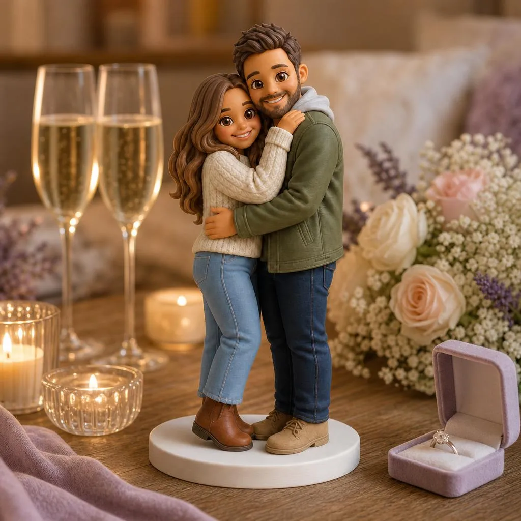 Anniversary · Couple figurine