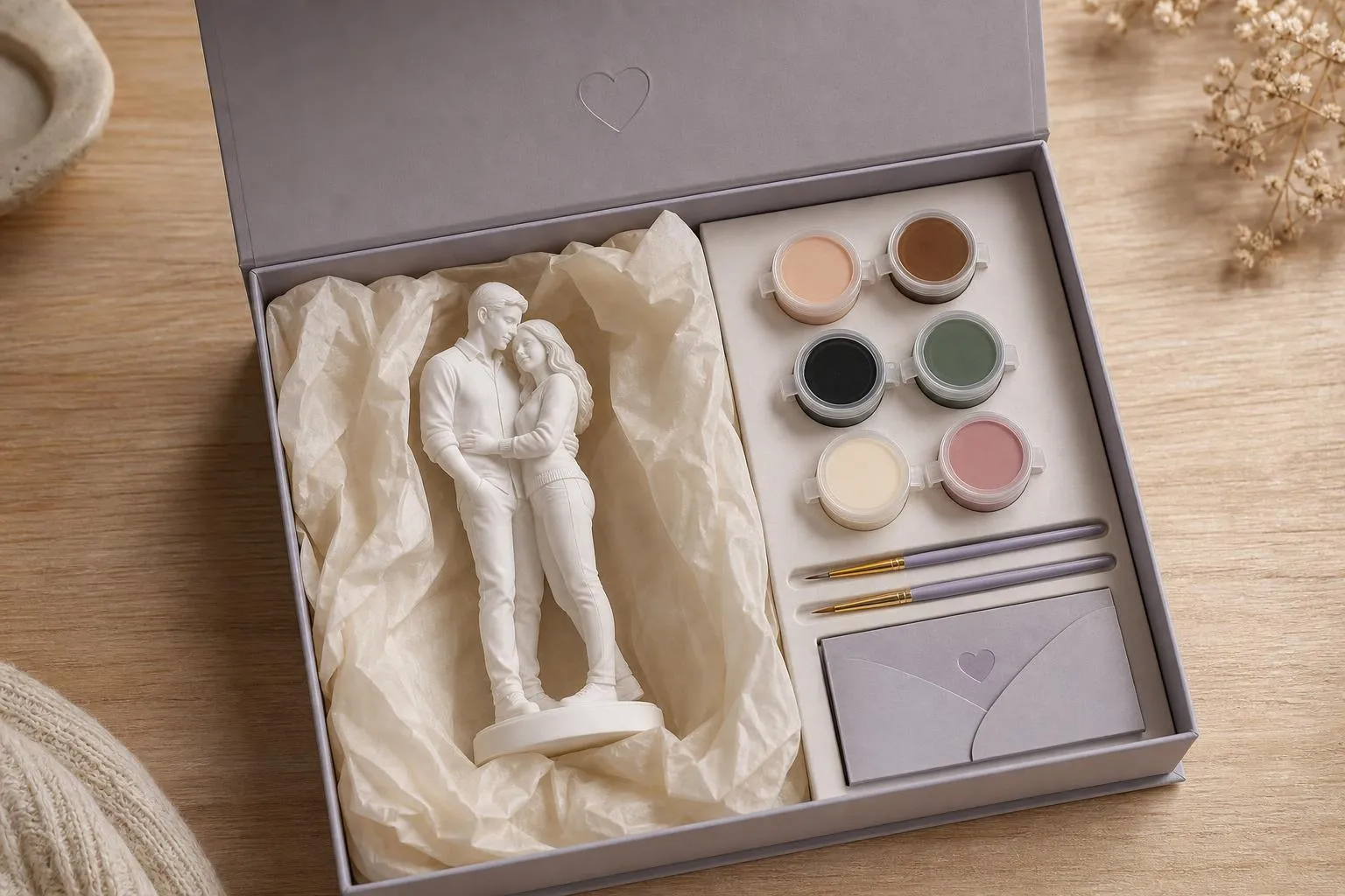 Figurine and painting kit