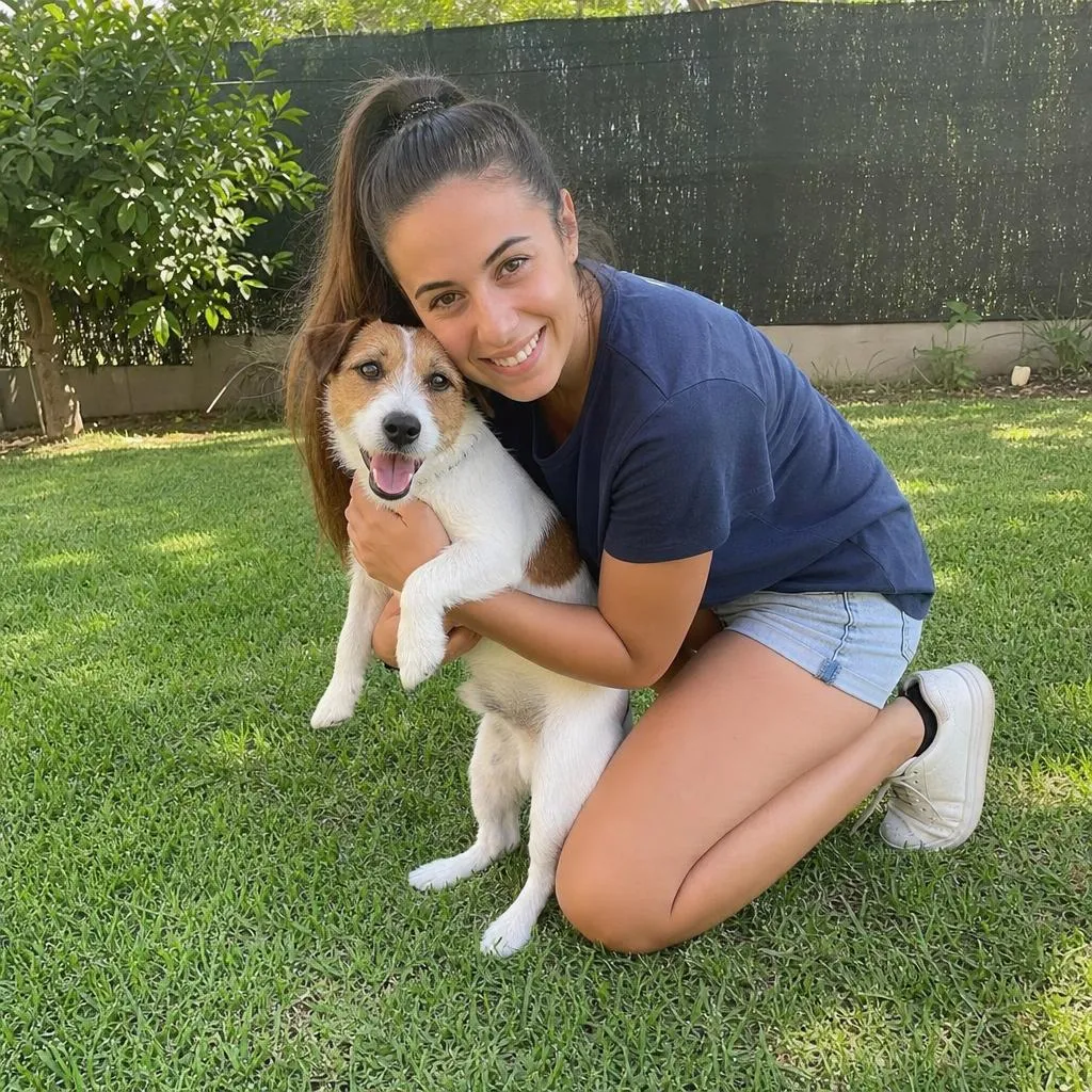Person and pet · Your photo